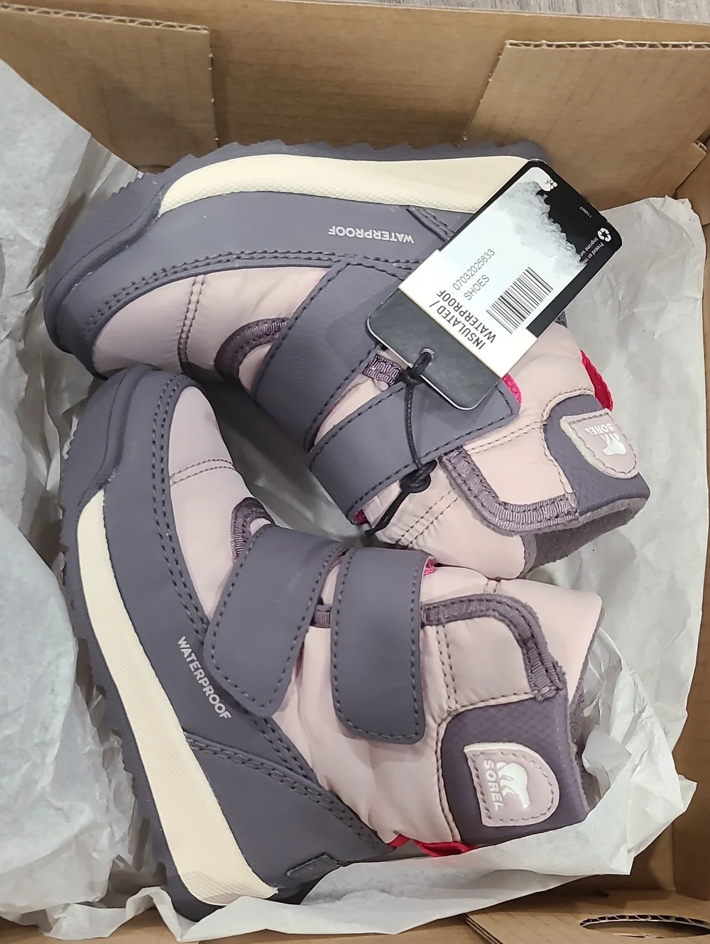 SorelWhitney II Strap Boot Size 6 Toddler